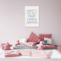 HQPCNGZ Retro Psychology Quotes Poster Canvas Multi 005 12x16in Unframed