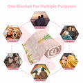 Christian Religious Blanket Baptism Confirmation First Communion 50x60