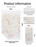 XUNLURY Baking Kitchen Towels Tea Towels Color-04 16x24 Inch