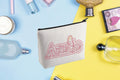 G2TUP You're Never Fully Dressed Without a Smile Makeup Bag Travel Toiletry Bag