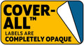 MACO Laser/Ink Jet White Cover-All Shipping Labels 3.33x4in 150 Pack