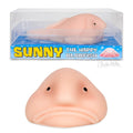 Accoutrements Sunny The Blobfish Squishy Novelty Toy Multi-colored Cotton