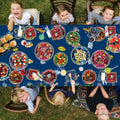 [Like New] VIZOZEN Truck Birthday Party Supplies Tablecloth Banner Plates Napkins Cups