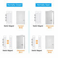 PATIKIL Magnetic Reed Switch Wired Surface-Mounted Door Window Contact White