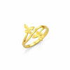 Dreamtimes Butterfly Rings Women Dainty Minimalist Wedding Bands Ring G-6