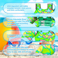 Chriffer Kids Swim Vest 30-55lbs Toddler Life Jacket Floaties Arm Wings