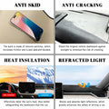 PeakPurit Black Dash Board Cover Mat Flannel for Chevy Blazer RS 2019-2026