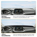 PeakPurit Black Dash Board Cover Mat Flannel for Chevy Blazer RS 2019-2026