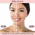 BEVTEE Lip Scrub Brush 10PCS Set Silicone Double-Sided Exfoliator Pink Mint