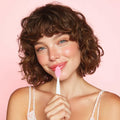BEVTEE Lip Scrub Brush 10PCS Set Silicone Double-Sided Exfoliator Pink Mint