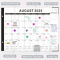 Gannyfer 2026 Desk Calendar 22x17 Large Monthly Planner with To-Do List
