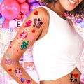 TS Music Album Temporary Tattoos 4 Sheets Birthday Party Favor Set