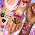 TS Music Album Temporary Tattoos 4 Sheets Birthday Party Favor Set