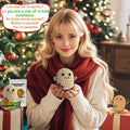 Mini Positive Potato Doll 3in Knit Plush with Card Cute Gift for Friends Family