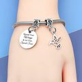 DlaeKua Silver Bracelet Hummingbird Jewelry Christmas Gift Women