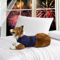 MCHY Dog Anxiety Vest, Anxiety Relief for Dogs, Dog Calming Coat (Navy M)