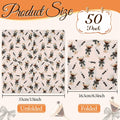 CHUNNIN Espresso Martini Napkins 50 PCS Brown Pink Disposable Paper Party