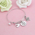 FEELMEM Best Ninny Ever Family Tree Bracelet Stainless Steel Box Chain