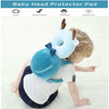 Loisdaro Baby Head Protector Adjustable Backpack Safety Mat Blue Deer