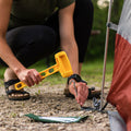 Coghlan's Steel Tent Pegs 7" 5mm Rust-Resistant Hook Top 4-Pack