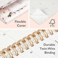 Blue Sky Day Designer Coming Up Roses Planner 2025 5x8 Safety Wirebound