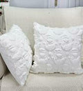 multiwins Christmas Pillow Covers 18x18 Set of 2 Snowman Plush Faux Fur