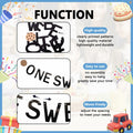 Lotoo One Sweet Boy Birthday Banner Milk Cookies Cardstock Partydcr01-1
