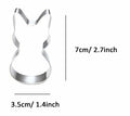 WJSYSHOP Cartoon Cat Cookie Cutter Stainless Steel Silver Shape