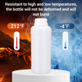 ASEVAT 33.8oz Plastic Reagent Bottle HDPE Wide Mouth Screw Cap 2Pcs