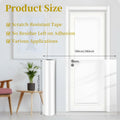 SENONAPO Cat Scratch Furniture Protector 196x17in Clear Self-Adhesive Tape