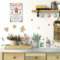 Tvdegse Santa's Toy Shop Metal Sign Retro Christmas Wall Decor 8x12 Inch