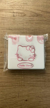 Sicpfuj Mini Compact PU Leather Travel Makeup Mirror Pink 2.7 Inch 1X/2X