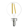 GE LED Globe Light Bulbs 4W 40W Equivalent Soft White Frosted Candelabra 2 Pack