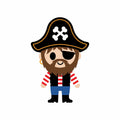 Boo Boo Buddies Kids Adhesive Bandages Pirate Skull Style 24 Count