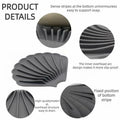 Generic YGB Silicone Self-Draining Soap Box Milky White Bathroom Holder