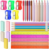 Feifeiya 240 Pcs Operation Christmas School Supplies Bulk Set Pen Ruler