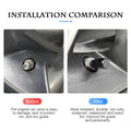 Fekey&JF 16 PCS Universal Tire Valve Stem Caps Waterproof Airtight Black