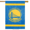 Party Animal NBA Golden State Warriors Premium Banner Flag 28x48 Team Color