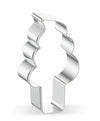WJSYSHOP Mini Ice Cream Cookie Cutter Stainless Steel Silver