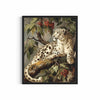 HomeArtPrint Snow Leopard Vintage Poster Art Print 8x10 inches Unframed