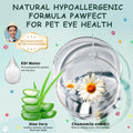 Furrtripsy Pet Eye Wipes Tear Stain Remover Chamomile Aloe Vera 100 Count
