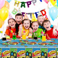 Generic 41pcs Blue Superheroes Birthday Party Tableware Plates Napkins Cloth