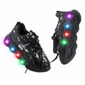 VRYUZHOU Kids Stylish Party Christmas Cartoon Sneakers Black Size 9