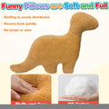 Aiideals Dino Nugget Plush Pillow Small Brontosaurus Dinosaur