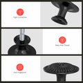 homdiy 20 Pack Round Cabinet Knobs Brushed Gold Zinc Modern Hardware