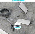 NURUBRM Starlink Mini 3-in-1 DC Power Cable 3M 10FT Waterproof Grey 12V