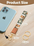 Handlein Wristlet Keychain Key Holder Lanyard for Keys Slash Size Large
