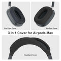 Vanjua AirPods Max Case Cover 3-in-1 Silicone Clear Cactus Color 2024/2020