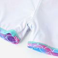 PATPAT Girls 2-Piece Tankini Swimsuit Set Light Green Fish Mermaid Size 6-7