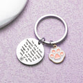 ZNOSVEI Dog Groomer Keychain Thank You Gift Stainless Steel Standard